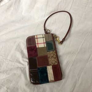 Coach wristlet
